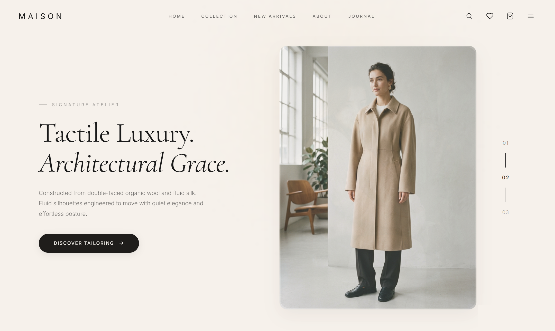 MAISON — Luxury Fashion & Haute Couture